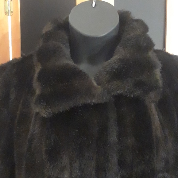 GALLERY FULL LENGTH FAUX FUR COAT - Picture 8 of 16